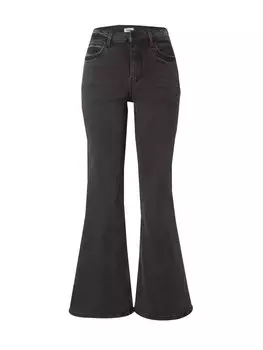 Расклешенные джинсы WRANGLER FIERCE FLARE, черный деним