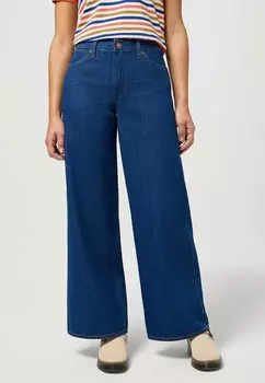 Расклешенные джинсы Wrangler, синий деним