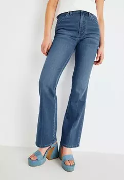 Расклешенные джинсы Wrangler, синий деним