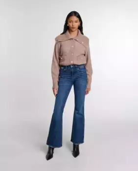 Расклешенные джинсы женские Maje, синий