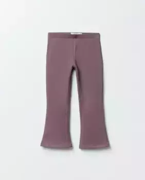 Расклешенные флисовые брюки Sfera, пурпурный
