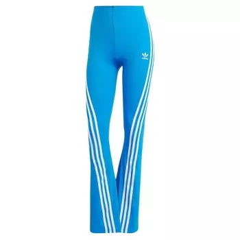 Расклешенные леггинсы Adidas, синий