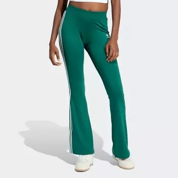расклешенные леггинсы Adilenium adidas Originals, цвет collegiate green