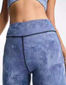 Расклешенные леггинсы Bolongaro Trevor Sport синего цвета