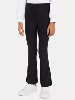 Расклешенные леггинсы Calvin Klein, черный