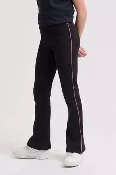 Расклешенные леггинсы для девочек Juicy Couture, черный