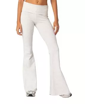 Расклешенные леггинсы Edikted Naomi, серый