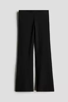 Расклешенные леггинсы H&M, черный