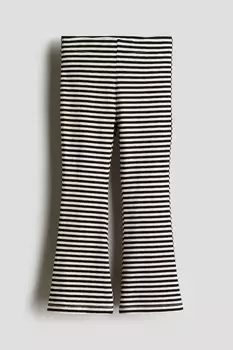 Расклешенные леггинсы H&M, черный