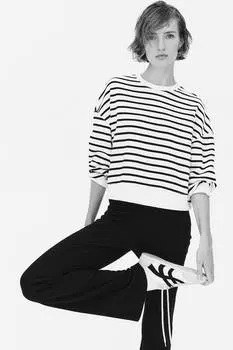 Расклешенные леггинсы H&M, черный