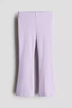 Расклешенные леггинсы H&M, фиолетовый