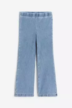 Расклешенные леггинсы H&M, синий