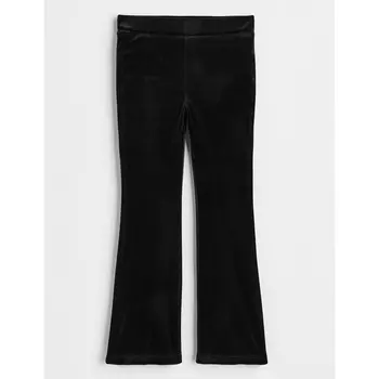 Расклешенные леггинсы H&M Solid-color, черный