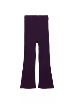 Расклешенные леггинсы S.Oliver, баклажаны