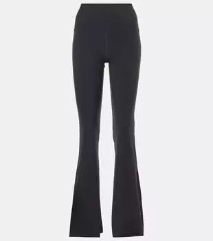 Расклешенные леггинсы с высокой посадкой Nike Zenvy Nike, черный