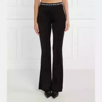 Расклешенные леггинсы Versace, черный