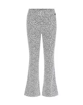 Расклешенные леггинсы We Fashion, белый