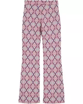 Расклешенные леггинсы WE Fashion, цвет Lilac/Mauve/Dark purple