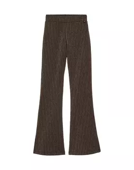 Расклешенные леггинсы WE Fashion, коричневый