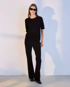 Расклешенные леггинсы Woman El Corte Ingls, черный