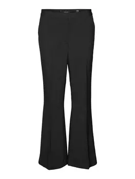 Расклешенные плиссированные брюки VERO MODA AVERY, черный