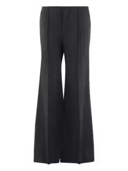 Расклешенные шерстяные брюки CHLO, черный