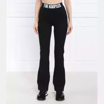 Расклешенные спортивные брюки The Kooples, черный