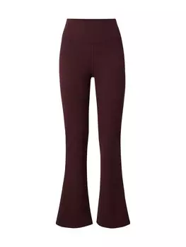 Расклешенные спортивные брюки Trendyol, цвет Cherry red