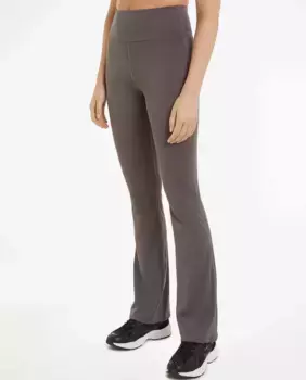 Расклешенные спортивные леггинсы Calvin Klein, серый
