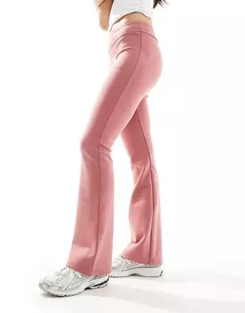 Расклешенные технические джоггеры с низкой посадкой Superdry Sport цвета Withered Rose
