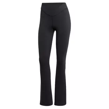 Расклешенные тренировочные брюки ADIDAS PERFORMANCE, черный