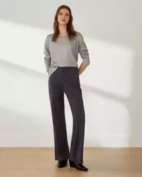 Расклешенные трикотажные брюки Southern Cotton, красный