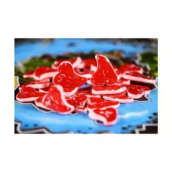 Раскрашенные пластиковые жетоны ресурсов — мясо, Gaming Accessories (Imperial Publishing)