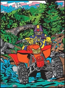 Раскраска Бархат, четверка Painting Velvet