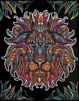 Раскраска бархат, слева Painting Velvet