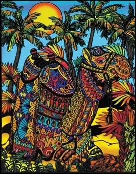 Раскраска Бархат, Верблюжий Painting Velvet