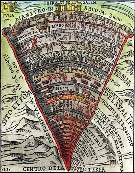 Раскраска Вэлв. 47x35 Ад Данте Painting Velvet