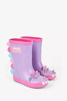 Распечатка динозавра в виде малышки от ДжоДжо Маман своими руками Jojo Maman Bb, сиреневый