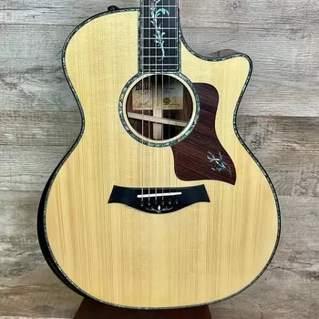 Распорки Taylor PS14ce из Гондураса из палисандра / грузила из красного дерева V-класса с футляром PS14ce Honduran /Sinker Redwood V-Class Bracing w/case