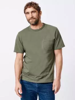 Расслабленная футболка newburgh Aubin, хаки