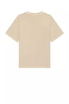 Расслабленная футболка Wao, цвет tan