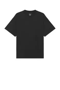 Расслабленная футболка Wao, цвет Washed Black