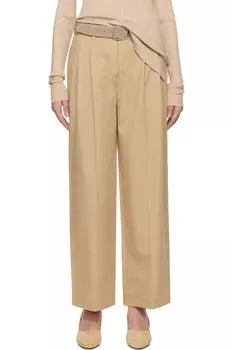 Расслабленные чинос Toteme, цвет desert