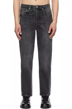 Расслабленные джинсовые брюки Han Kjobenhavn, черный