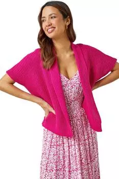 Расслабленные вязаные плечи Roman, розовый