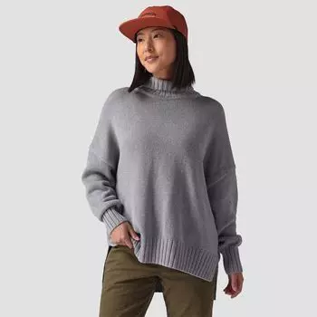 Расслабленный водолазка свитер Stoic, серый