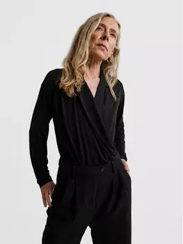 Расслабляющая посадка тела Yas, черный