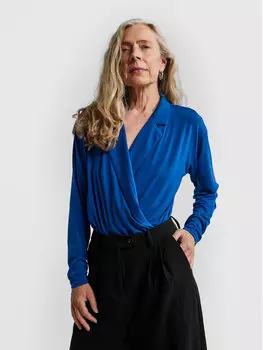 Расслабляющая посадка тела Yas, синий