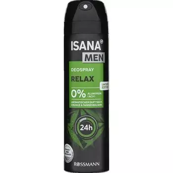 Расслабляющий дезодорант-спрей ISANA, 150 ml