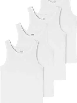 Расстегнуть майку Schiesser, белый